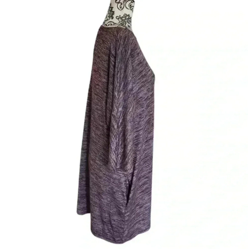 Wilfred Free Cober Tee Dress Women Small Purple Marl Oversized - Picture 4 of 11